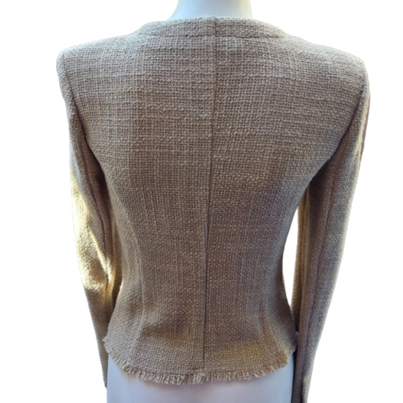 Stile Benetton Italian Lana Wool Blend Tweed Jacket - Picture 5 of 16